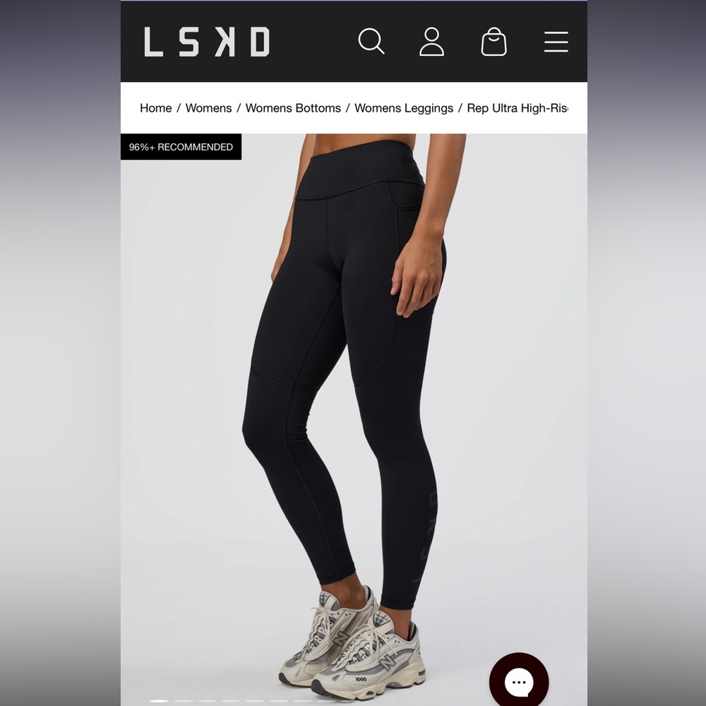 LSKD Women’s Rep Ultra High-Rise Leggings — Black